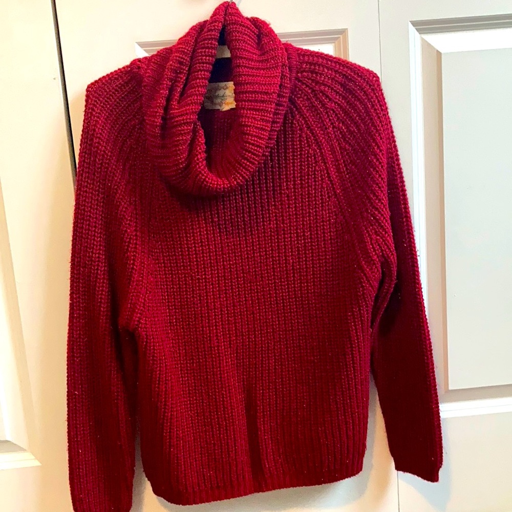 Beautiful rich red sweater